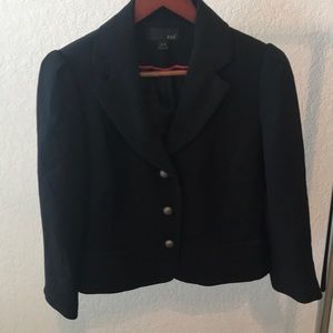 Forever 21 black cropped blazer